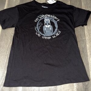 Girl's Wednesday Addams Graphic Tee T-Shirt Size XL (14/16)